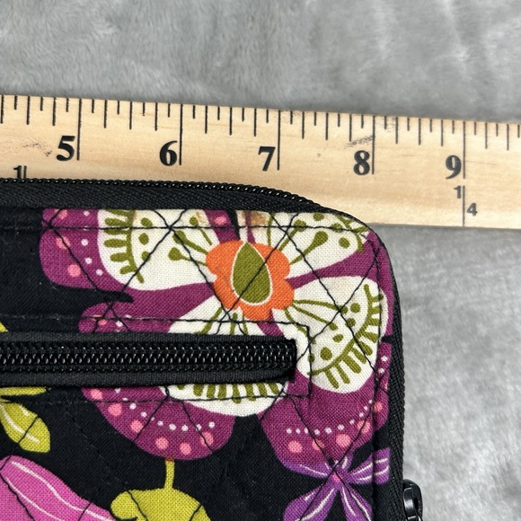Vera Bradley Turn Lock Wallet  Purse "Pirouette Pink" Retired Pattern - Picture 8 of 8